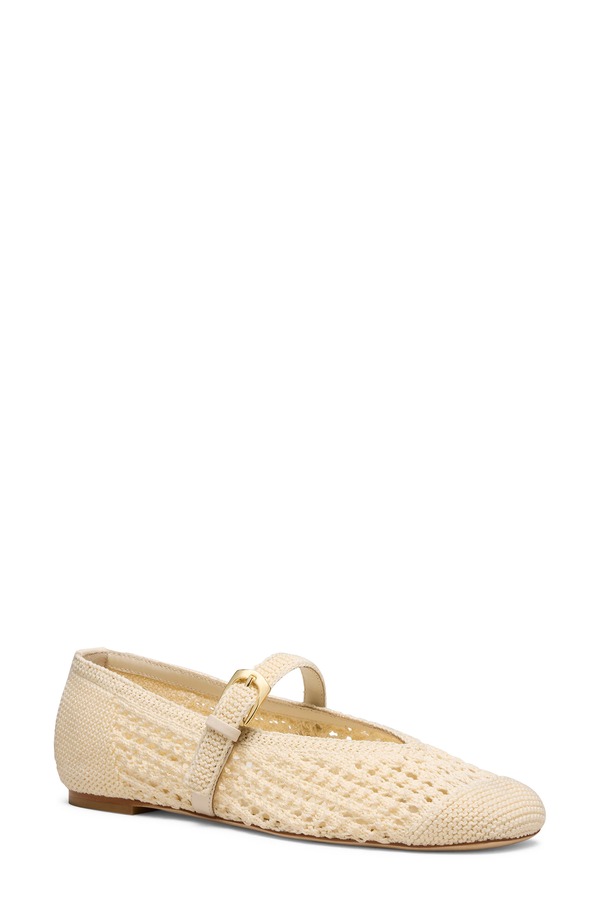 スチュアート ワイツマン レディース シューズ パンプス Stuart Weitzman Leora Mary Jane Flat Chalk 車輪止め
