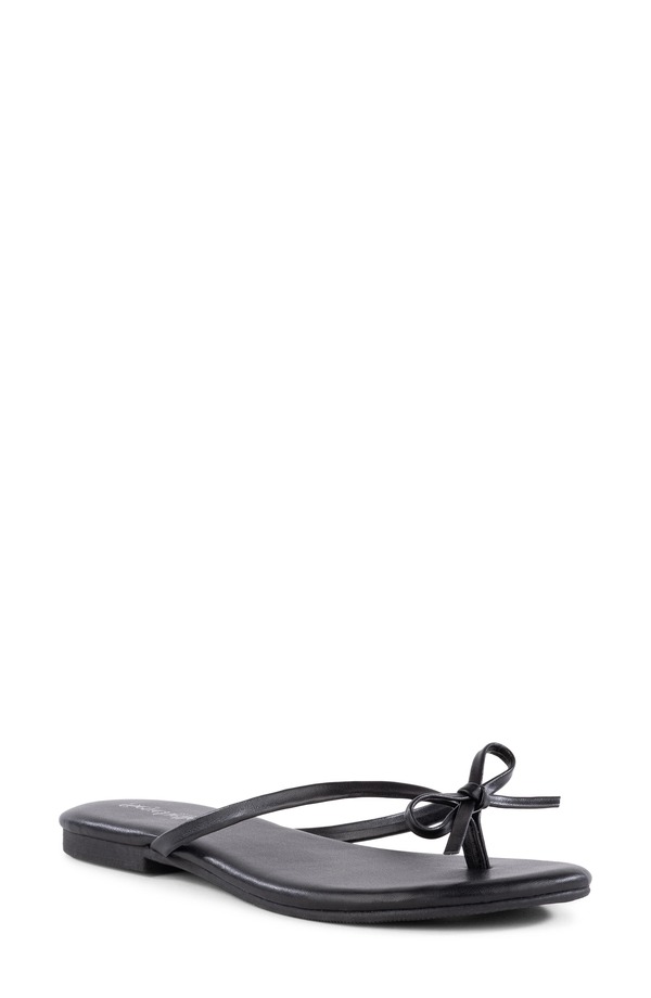 セイシェルズ レディース シューズ サンダル Seychelles Wish List Flip Flop Black ブラック｜ReVida 店