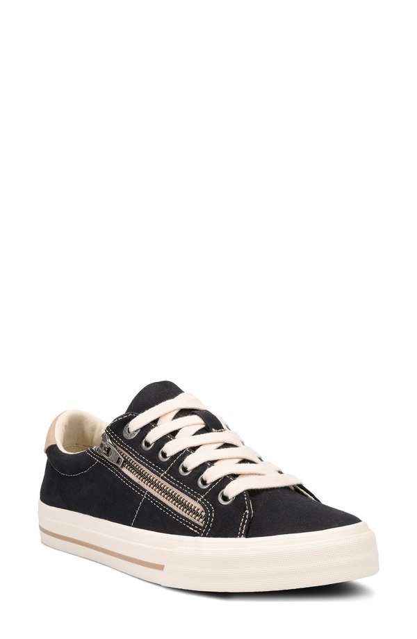 タウス レディース シューズ スニーカー プラットフォーム Taos Z-Soul Platform Sneaker Black/ Tan Distressed ブラック｜ReVida 店
