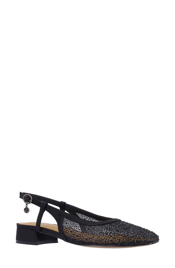 ジェイレニー レディース シューズ パンプス J. Rene Layton Slingback Flat Black 黒いこと