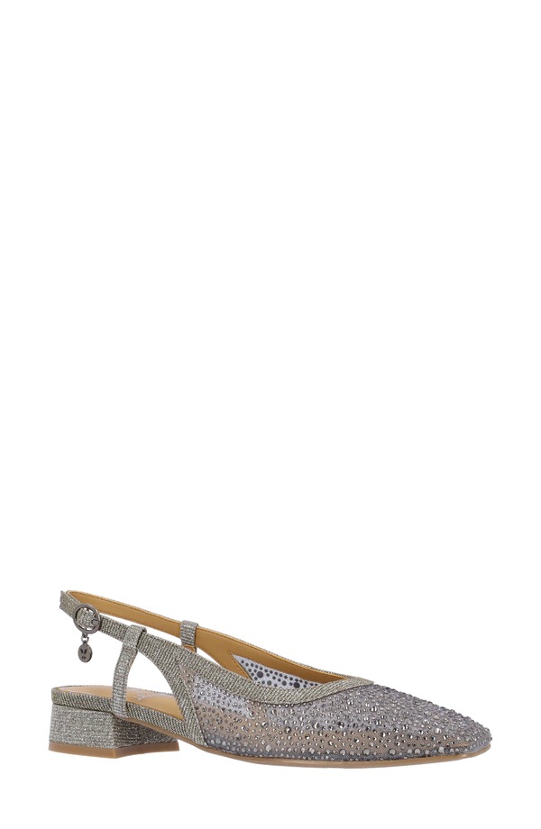 ジェイレニー レディース シューズ パンプス J. Rene Layton Slingback Flat Pewter ピューター