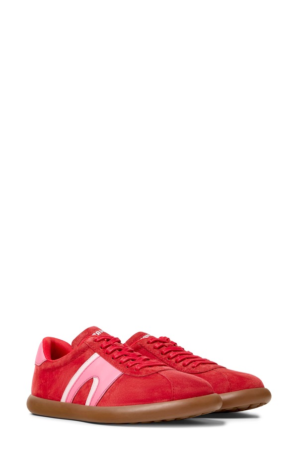 カンペール レディース シューズ スニーカー Camper Pelotasoller Sneaker Medium Red レッド｜ReVida 店