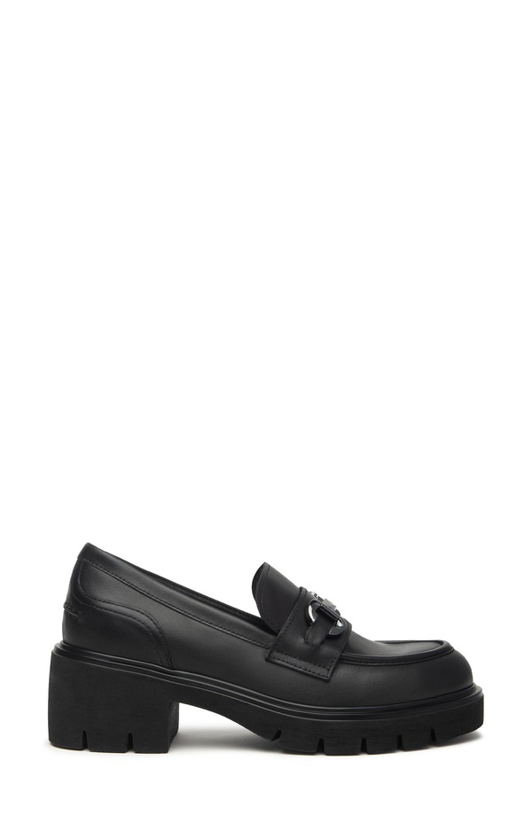 ネーロ ジャルディーニ レディース シューズ スリッポン・ローファー NeroGiardini Lug Sole Loafer Black 黒いこと