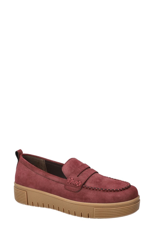 ベラヴィータ レディース シューズ スリッポン・ローファー Bella Vita Bo Penny Loafer - Multiple Widths Available Burgundy バーガンディ