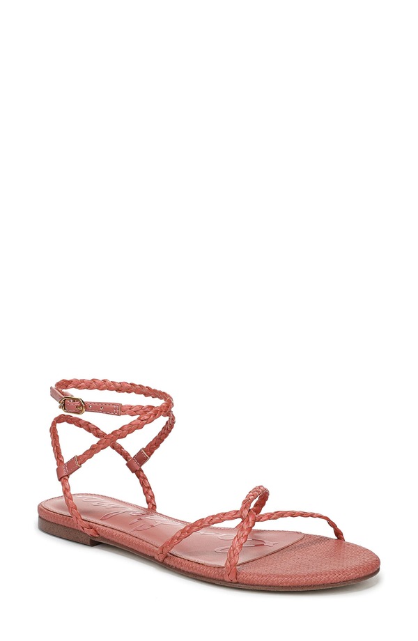 サムエデルマン レディース シューズ サンダル アンクル Sam Edelman Ellinankle Strap Sandal Indie Pink サクラ色