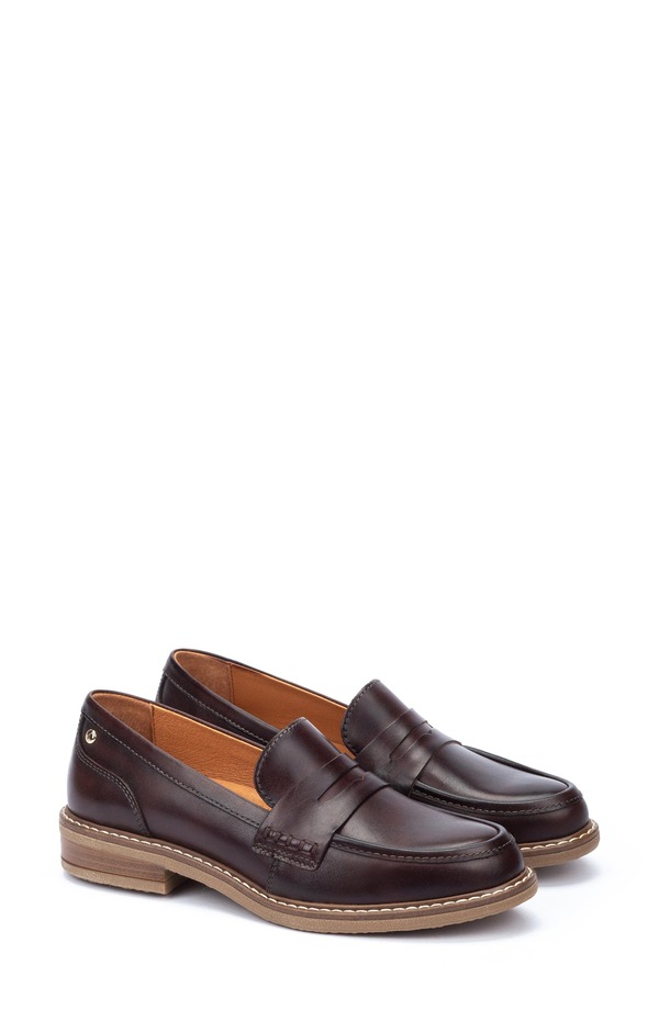 ピコリーノス レディース シューズ スリッポン・ローファー PIKOLINOS Aldaya Penny Loafer Cuero｜ReVida 店