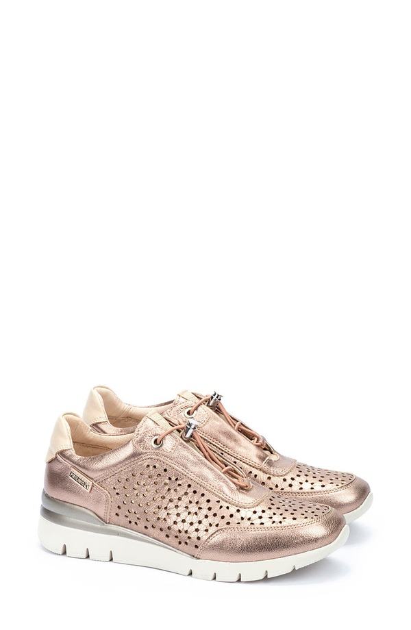 ピコリーノス レディース シューズ スニーカー PIKOLINOS Cantabria Perforated Sneaker Stone ストーン