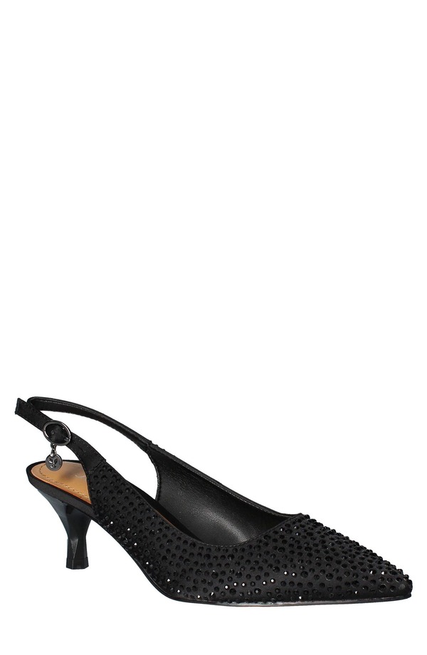 ジェイレニー レディース シューズ パンプス J. Rene Ferryanne Pointed Toe Slingback Pump Black 黒いこと