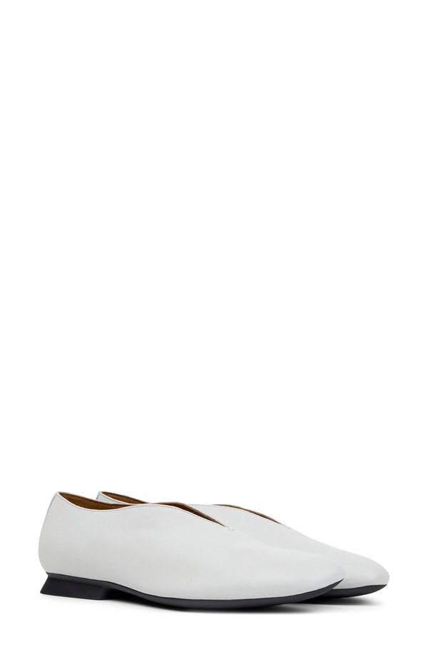 カンペール レディース シューズ パンプス Camper Casi Myra Flat Light Pastel Grey 薄墨色