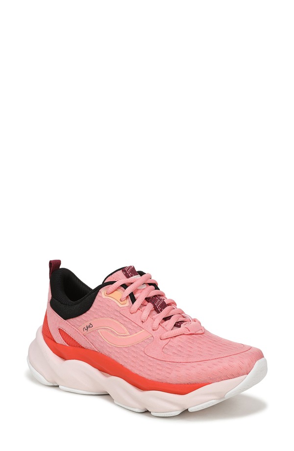 RYK レディース シューズ スニーカー Ryk Rezorb Max Walking Sneaker Pink Coral さくら色