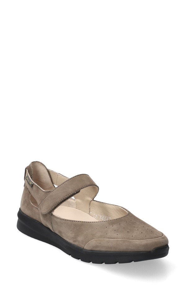 メフィスト レディース シューズ パンプス Mephisto Marsia Mary Jane Flat Walnut Bucksoft
