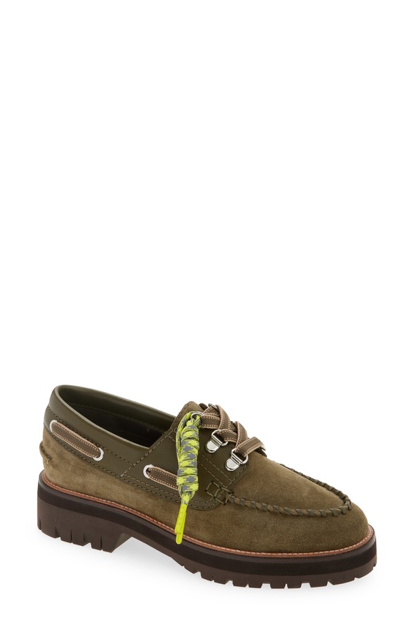 ラグアンドボーン レディース シューズ スリッポン・ローファー rag \u0026 bone Cameron Lug Sole Loafer Olive オリーブ