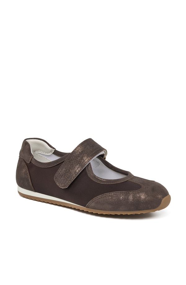 ジェースライズ レディース シューズ スニーカー JSlides Patricia Mary Jane Dark Brown ブラウン｜ReVida 店