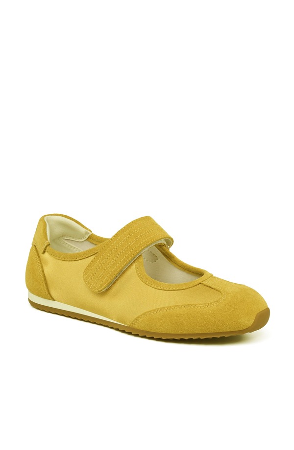 ジェースライズ レディース シューズ スニーカー JSlides Patricia Mary Jane Yellow イエロー｜ReVida 店