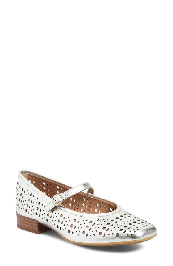 エスエフエフティ レディース シューズ パンプス Sfft Ellie Mary Jane Pump Light Platino｜ReVida 店