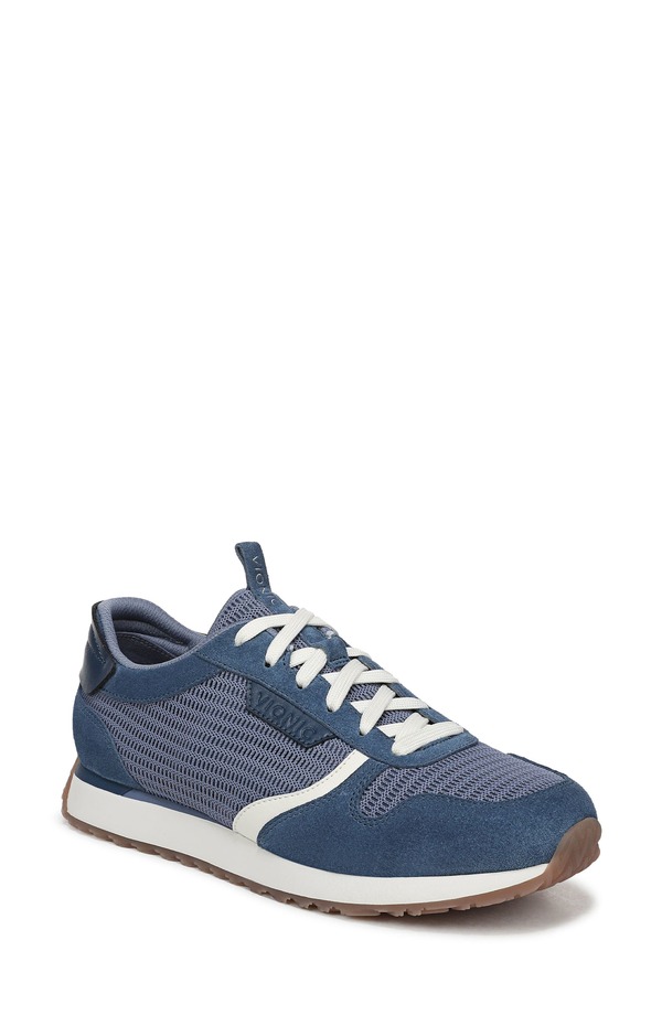 バイオニック レディース シューズ スニーカー メッシュ Vionic Monarch Mesh Sneaker Pacific Blue 青み