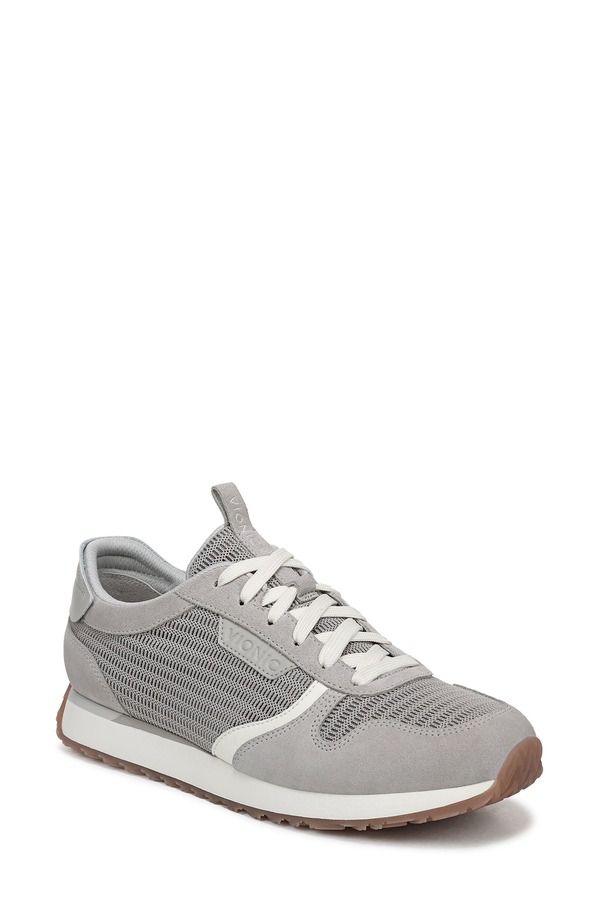バイオニック レディース シューズ スニーカー メッシュ Vionic Monarch Mesh Sneaker Paloma Grey 薄墨色