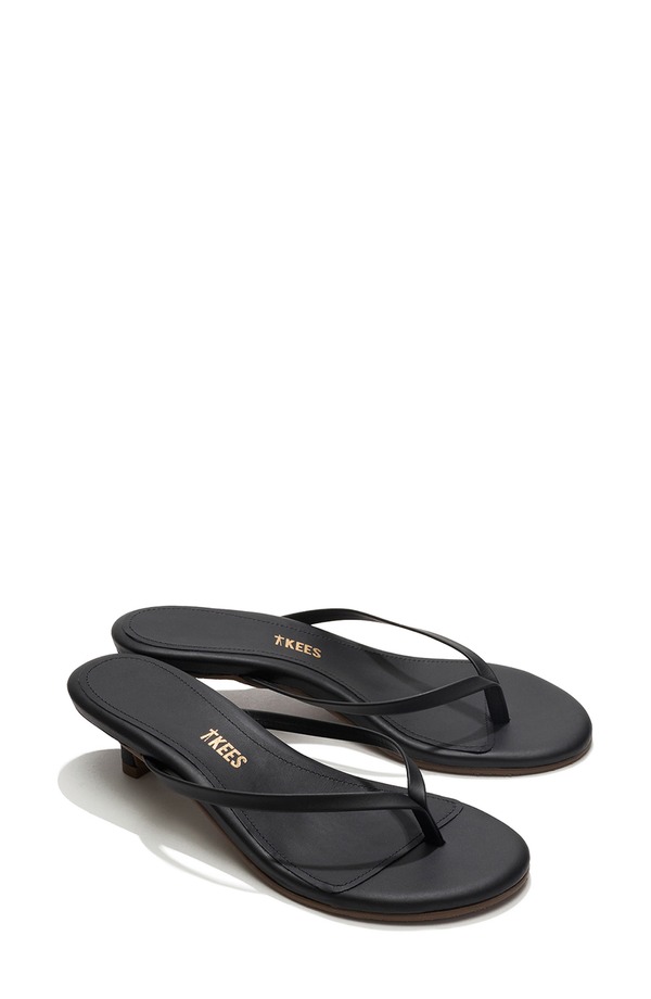 ティキーズ レディース シューズ サンダル ヒール TKEES Julia Kitten Heel Flip Flop Sable｜ReVida 店