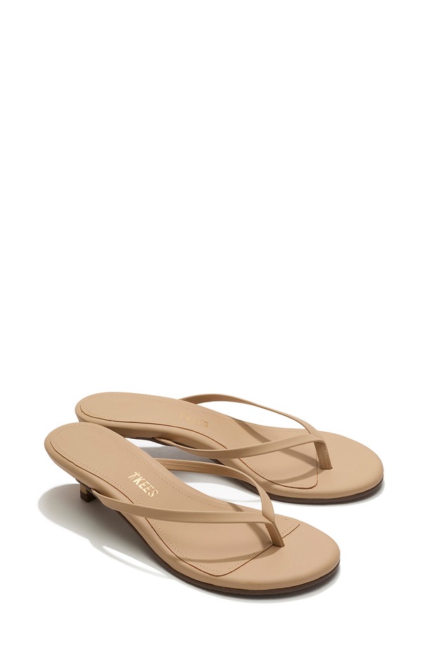 ティキーズ レディース シューズ サンダル ヒール TKEES Julia Kitten Heel Flip Flop Sunkissed｜ReVida 店