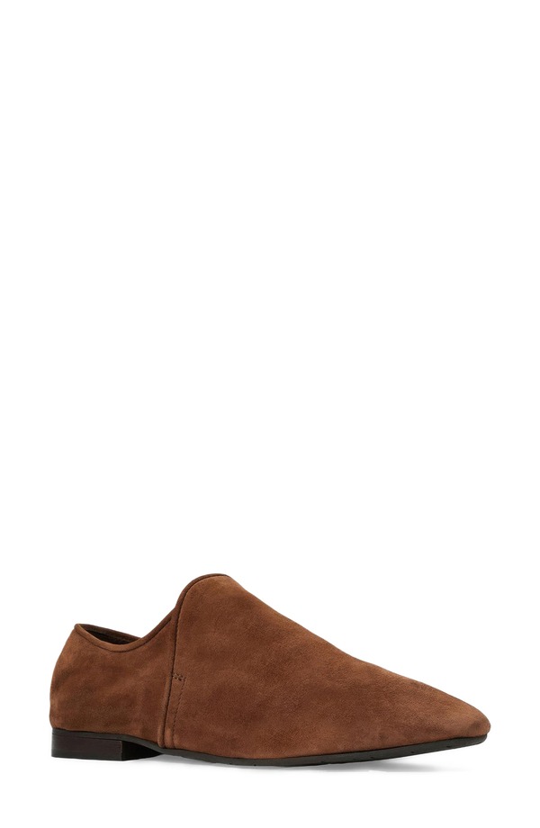 アクアタリア レディース シューズ スリッポン・ローファー Aquatalia Revy Loafer Brown Suede 赤銅色