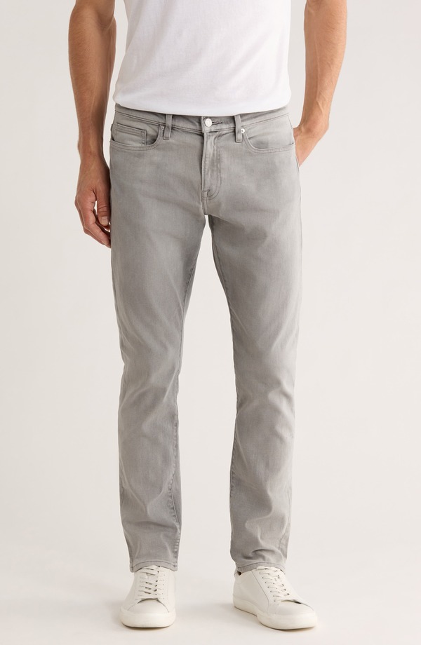 フレーム メンズ ボトムス デニムパンツ スリムフィット ジーンズ FRAME L'Homme Slim Fit Jeans Grey Null グレー