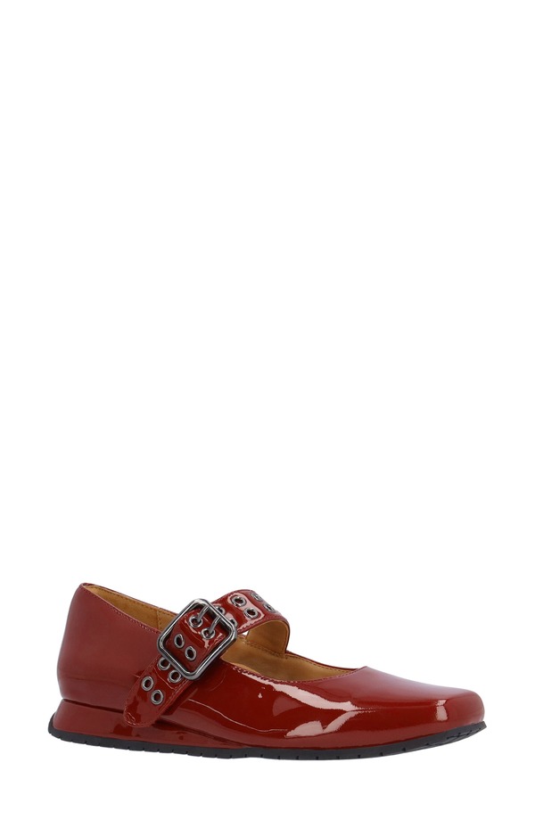 ラモールドピード レディース シューズ パンプス L'Amour des Pieds Tanzy Mary Jane Flat Cranberry