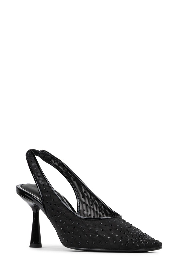 ドナルドプリネール レディース シューズ ヒール Donald Pliner Eloise Slingback Pointed Toe Pump Black ブラック