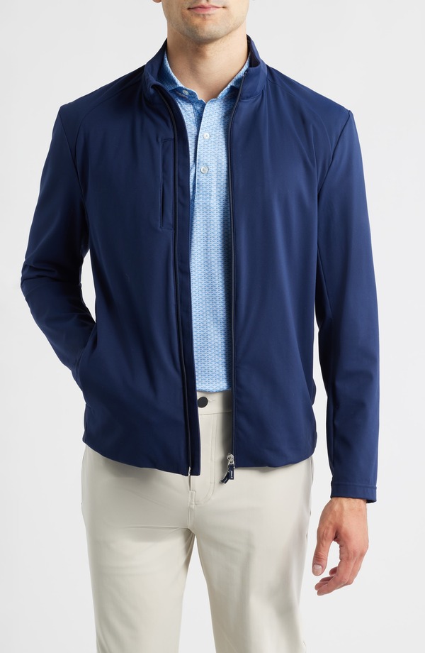 ジョニー オー メンズ アウター ジャケット・ブルゾン johnnie-O Hoppin Jacket Navy ネイビー｜ReVida 店 45,480円