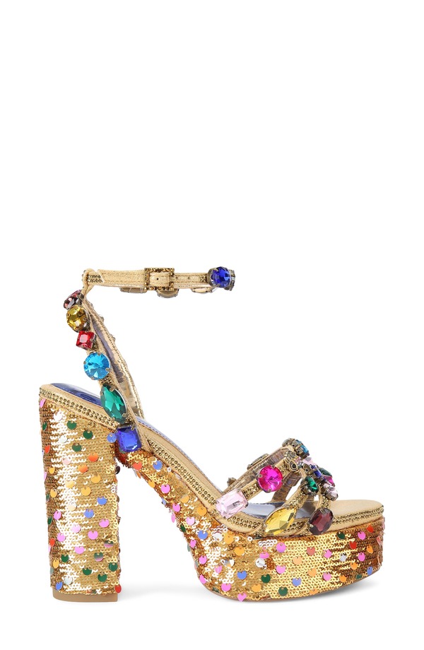 カートジェイガーロンドン レディース シューズ ヒール プラットフォーム サンダル Kurt Geiger London Kensington Platform Sandal Open Yellow イエロー