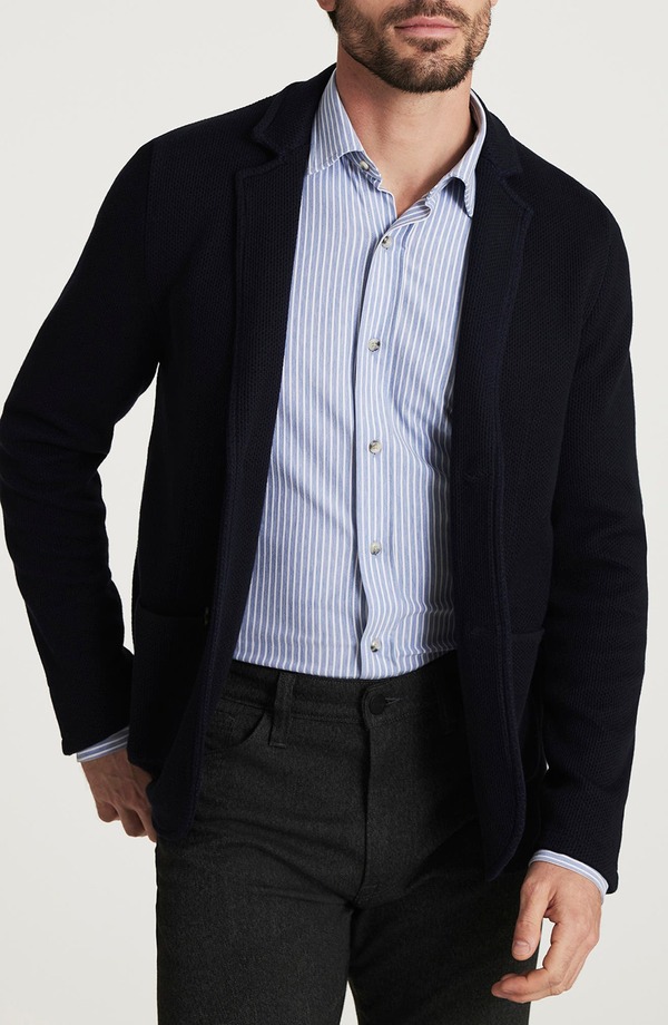 ３４ヘリテージ メンズ アウター ジャケット・ブルゾン ブレザー 34 Heritage Double Face Blazer Navy ネイビー｜ReVida 店