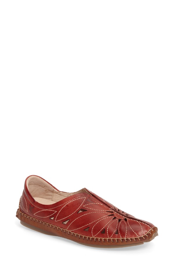 ピコリーノス レディース シューズ パンプス PIKOLINOS \u0027Jerez\u0027 Skimmer Flat Sandia Leather