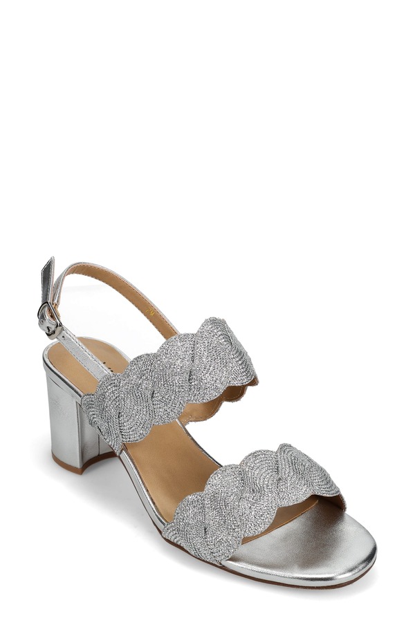 ベネリ レディース シューズ サンダル VANELi Lettie Sandal Silver Weave Fabric シルバー|ReVida 店