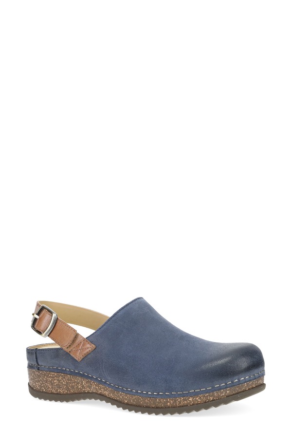 ダンスコ レディース シューズ サンダル Dansko Merrin Slingback Clog Blue ブルー|ReVida 店