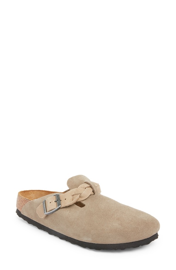 ビルケンシュトック レディース シューズ サンダル Birkenstock Boston Braid Clog Beige ベージュ|ReVida 店