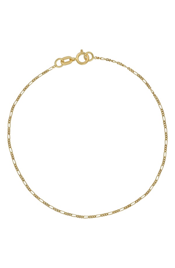 ボニー レヴィ レディース アクセサリー ブレスレット・バングル・アンクレット Bony Levy 14K Gold Figaro Chain Bracelet 14K Yellow Gold イエロー|ReVida 店