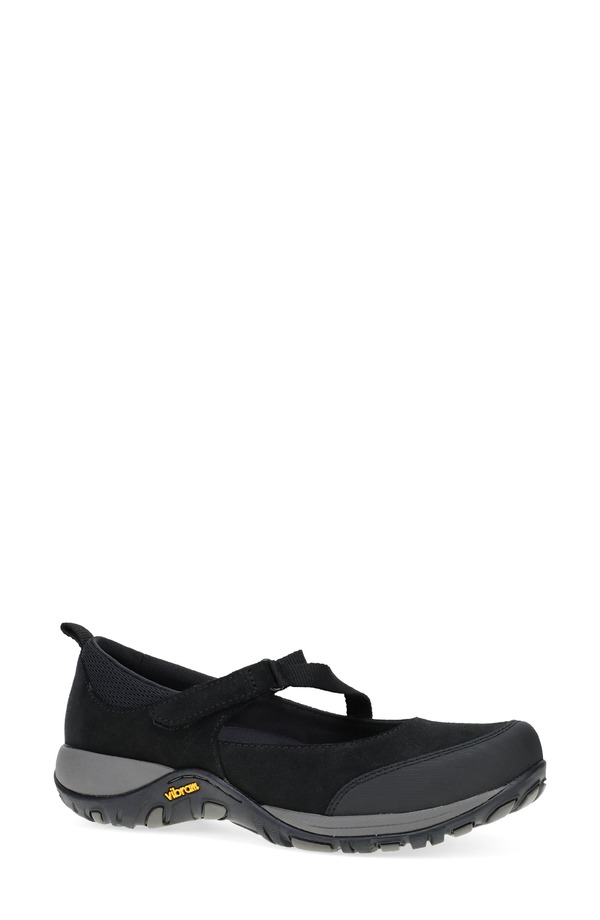 ダンスコ レディース シューズ パンプス Dansko Primrose Flat Black Burnished Suede 黒いこと