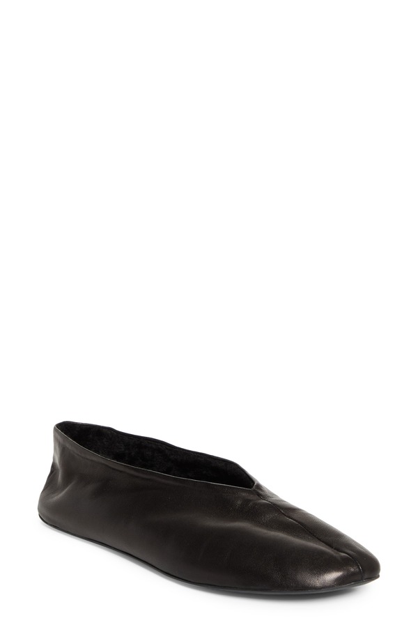 ザ ファースト レディース シューズ パンプス The Row Stella Ballerina Flat Lacquer Brown 赤銅色