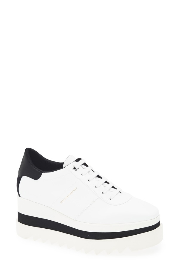 ステラマッカートニー レディース シューズ スニーカー プラットホーム Stella McCartney Sneakelyse Platform Sneaker White 白いこと