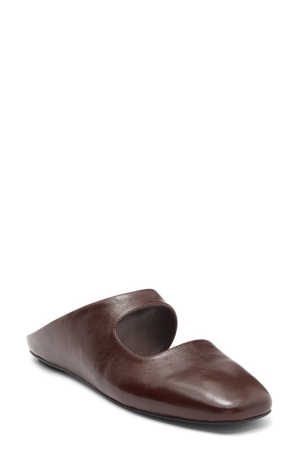 ジェフリー キャンベル レディース シューズ パンプス なめし革 Jeffrey Campbell Siesta Leather Mule Coffee 珈琲