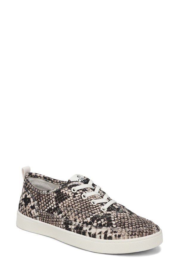 バイオニック レディース シューズ スニーカー Vionicyan Sneaker Ivory/ Black Multi 象牙色