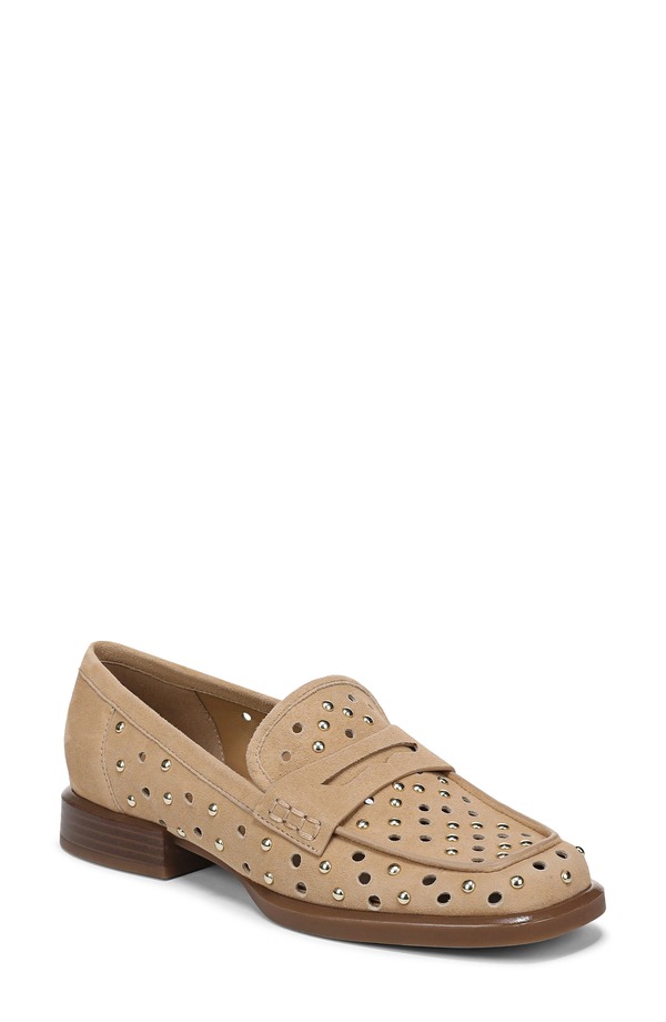27 エディット ナチュラライザー レディース シューズ スリッポン・ローファー 27 EDIT Naturalizer Haven Perforated Loafer Dune Dustan タン レディース靴-靴