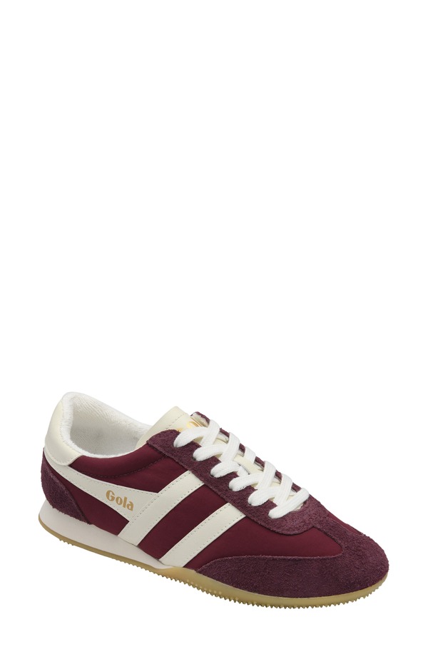 ゴラ レディース シューズ スニーカー 刷り上げる Gola Sprinter Sneaker Windsor Wine/ Off White 象牙色