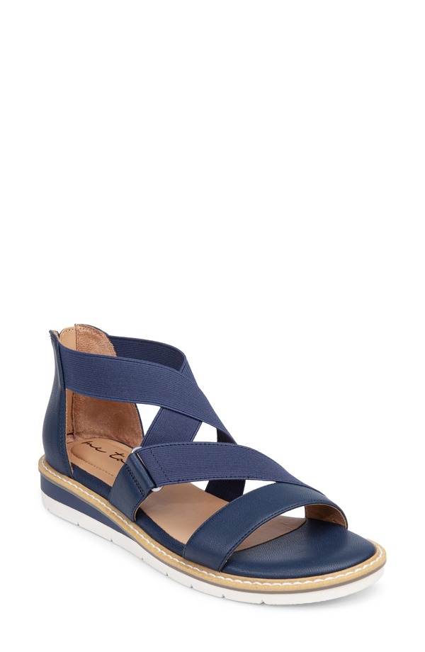 ミートゥー レディース シューズ ヒール サンダル Me Too Alisa Strappy Sandal Navy ネイビー｜ReVida 店