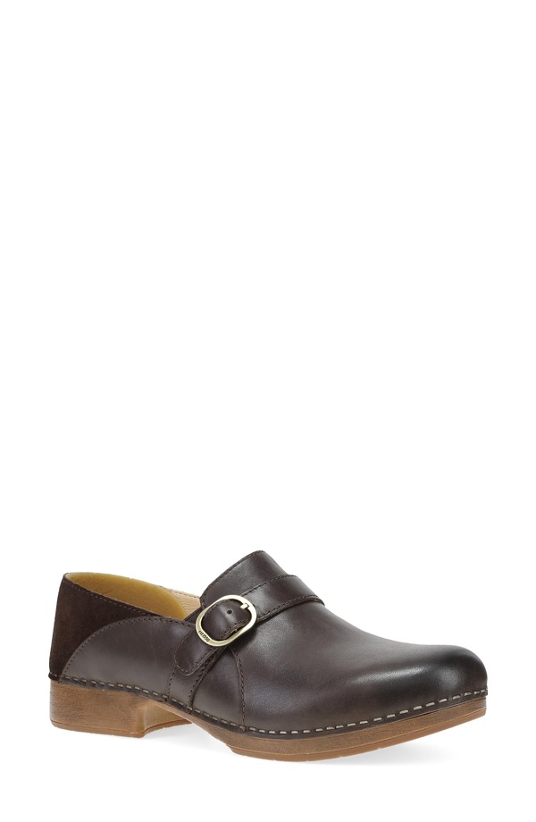 ダンスコ レディース シューズ サンダル Dansko Margaret Clog Chocolate Burnished Calf チョコレート|ReVida 店