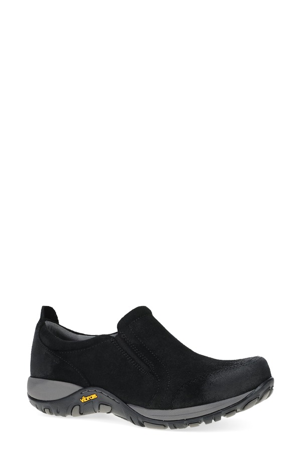 ダンスコ レディース シューズ サンダル Dansko Pippy Waterproof Clog Black Burnished Suede ブラック｜ReVida 店