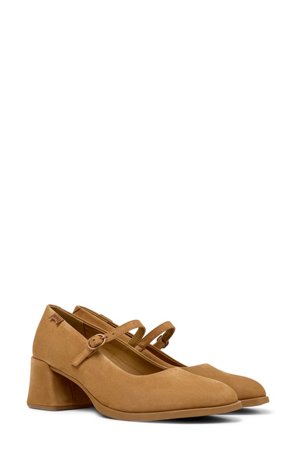 カンペール レディース シューズ パンプス Camper Kora Mary Jane Pump Medium Brown 赤銅色