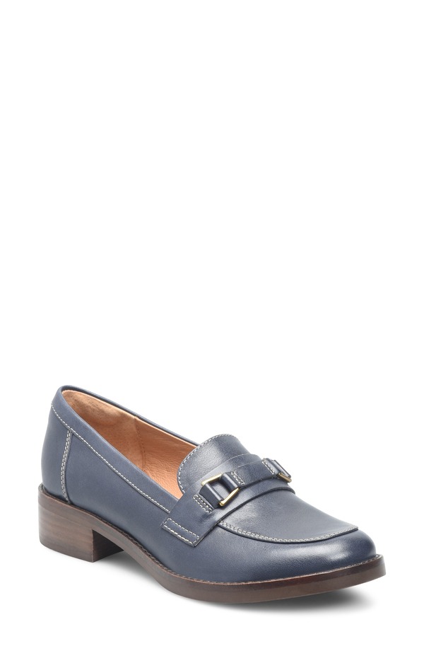 エスエフエフティ レディース シューズ スリッポン・ローファー Sfft Nova Bit Loafer Sky Navy 米国海軍 レディース靴-ローファー-靴