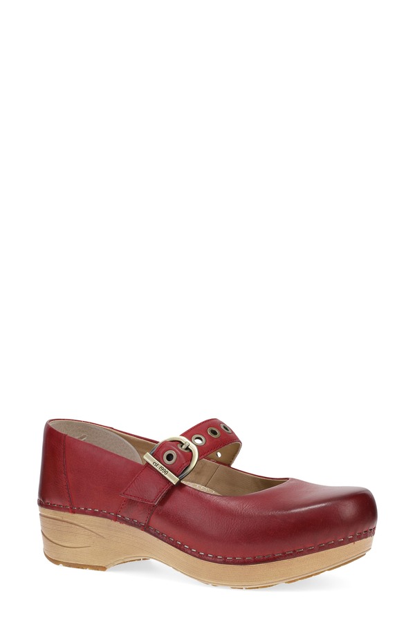 ダンスコ レディース シューズ サンダル Dansko XP 2.0 Mary Jane Clog Red レッド|ReVida 店