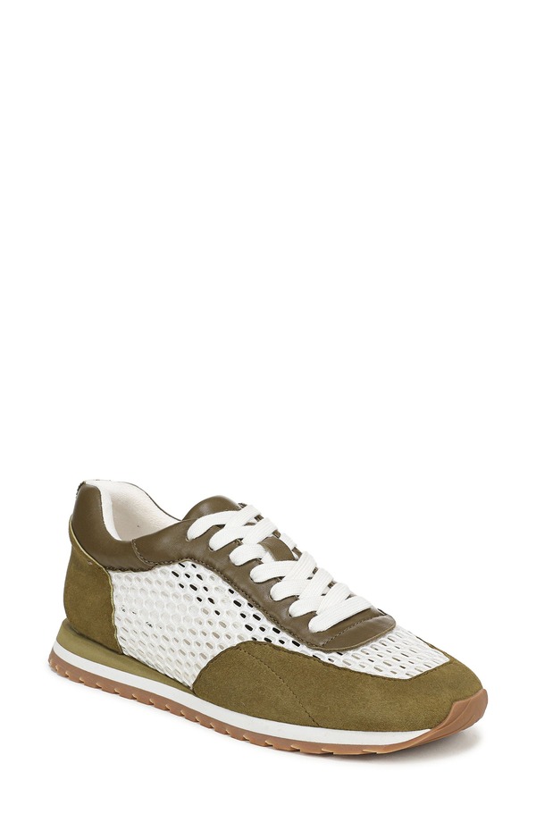 フェイバリット ドーター レディース シューズ スニーカー メッシュ Favorite Daughter Sophia Mesh Sneaker Moss Green/White ホワイト|ReVida 店