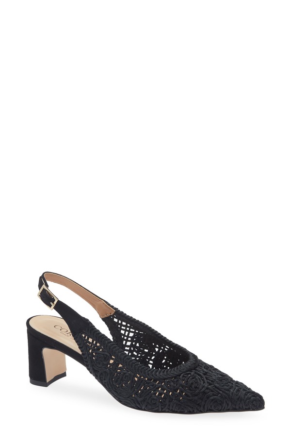 コルダーニ レディース シューズ パンプス Cordanikole Slingback Pointed Toe Pump Black 黒いこと